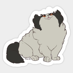 Purrrrrrfect Cat Sticker